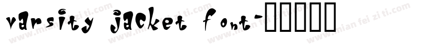 Varsity Jacket Font字体转换